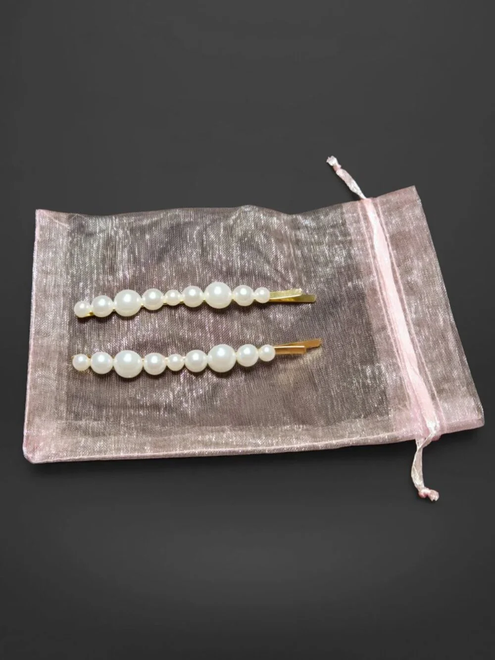 Pearl Gold Bobby Pins Hair Accessories V2